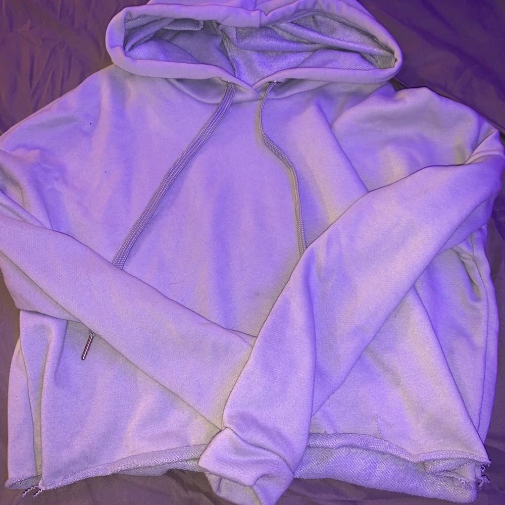 Cropped hoodie